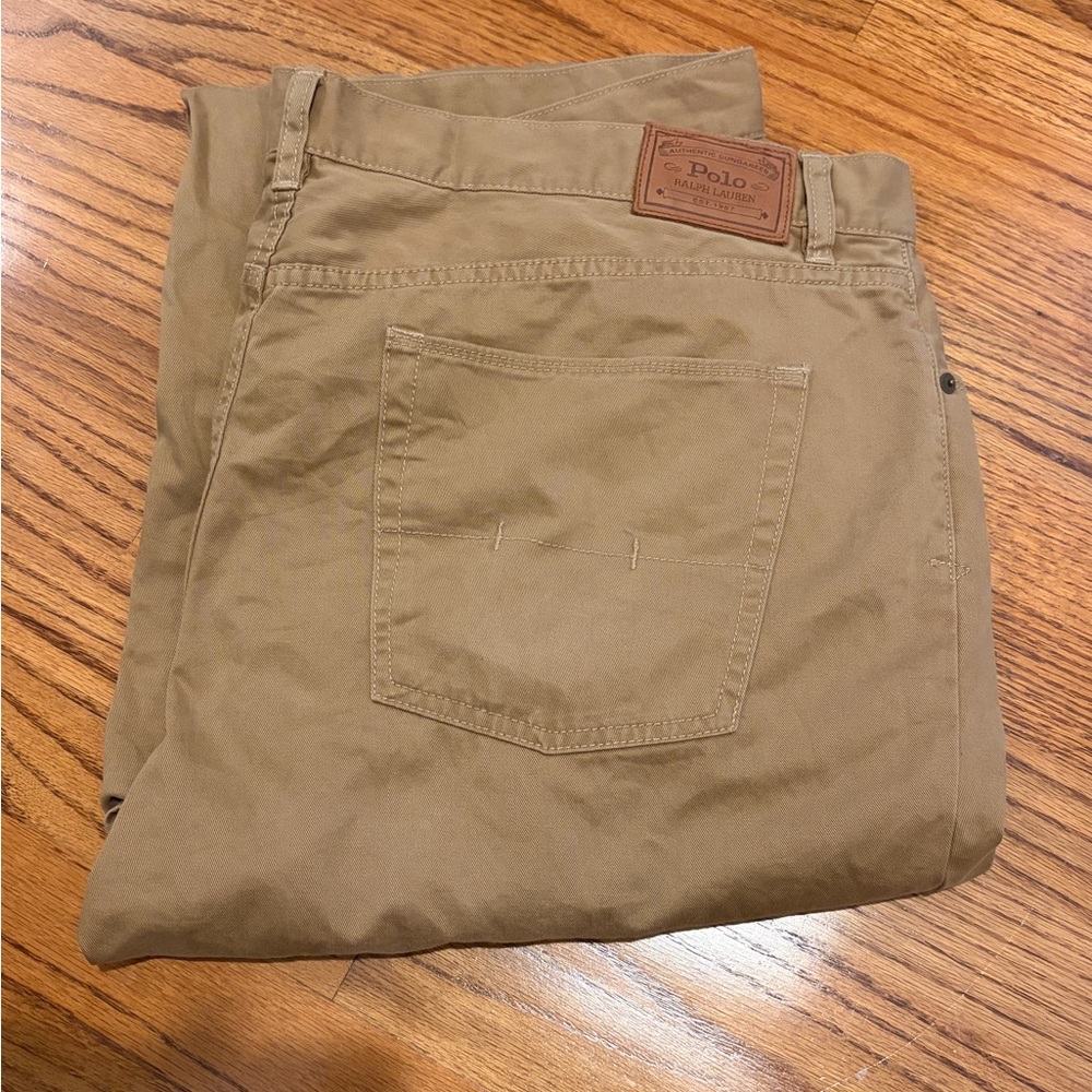 40 x 32 Polo by Ralph Lauren Men's Tan Pants